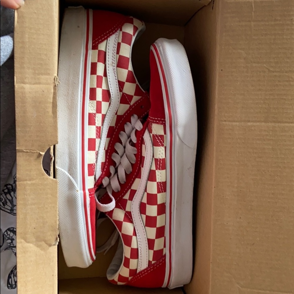 Checkered vans